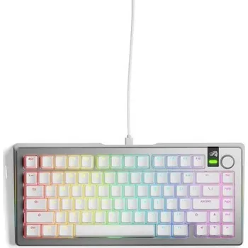 Klávesnice Herní klávesnice GLORIOUS GMMK 3 PRO 75% Prebuilt Wired Silver - US