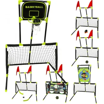 Univerzální sportovní branka Deminas | Jedinečný dětský sportovní set - branka 6v1