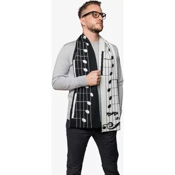 Šála Vlněná šála MUSIC