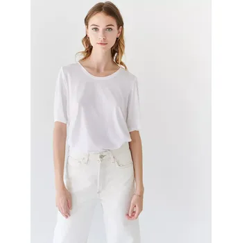 Dámské tričko Dámské tričko Merino Basic 195 Bílá M