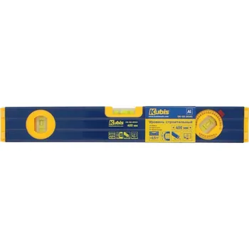 Vodováha vodováha s rukojetí 400mm přesnost 0,5mm/m nastavitelná kapsle 360 protiskluzové