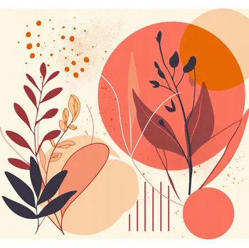 Plakát Plakát Teplé odpoledne bez rámu 50 x 50 cm