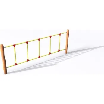 Hra na zahradu Playground System SESTAVA NA DĚTSKÁ HŘIŠTĚ Monkey Roade 12 - z akátu .