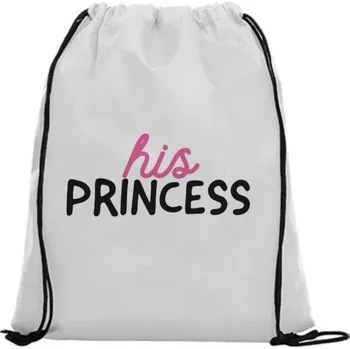 Sportovní vak Vak na záda - His princess Růžová