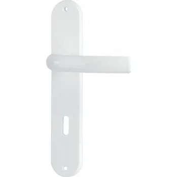 Dveřní kování Dveřní kování HOLAR KLASIK 72/OK-BÍLÁ blistr K02 (Dveřní kování kliky klika do dveří)