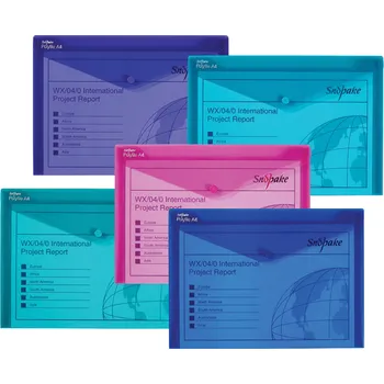 Desky A4 druk Snopake Electra TIM 20 ME barevné