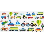 Samolepky pěnové 09 dopravní prostředky