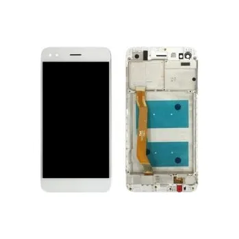 LCD Displej + Dotyk + Rám Huawei P9 Lite Mini - Huawei P9 lite Mini SLA-L02 SLA-L22 SLA-L03 - Bílá dotyková vrstva + LCD displej s rámečkem