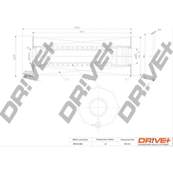 Olejový filtr Olejový filtr Dr!ve+ DP1110.11.0106
