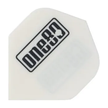 Šipka Letky na šipky ONE80 Xtra Strong bílé