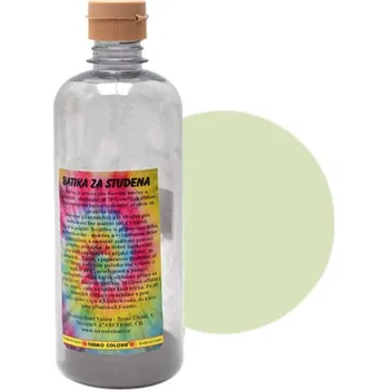 Speciální výtvarná barva Batika za studena Terno 30g v láhvi 500ml zelená