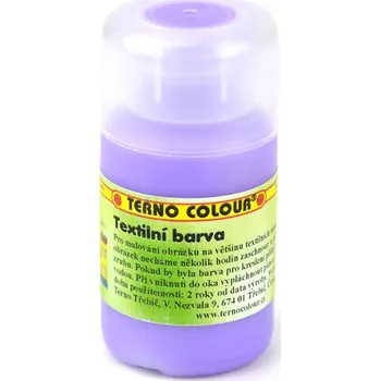 Speciální výtvarná barva Barva na textil Terno 20g lila-fialová