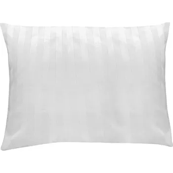 Povlak na dekorativní polštářek BAVLNĚNÝ POVLAK NA POLŠTÁŘ SRIPES2 50X70 CM BÍLÁ