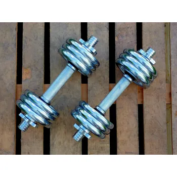 Nakládací činky 2x10kg ST Crr