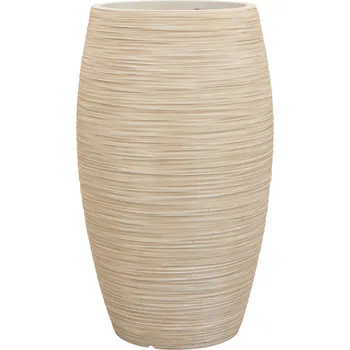 Květináč Baq Dune Emperor Beige Ø 37 cm / V 60 cm