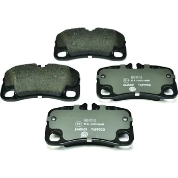 Brzdová destička Sada brzdových destiček, kotoučová brzda HELLA 8DB 355 013-791