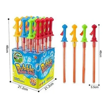 Hra na zahradu Pałeczka do baniek mydlanych 46cm MIX