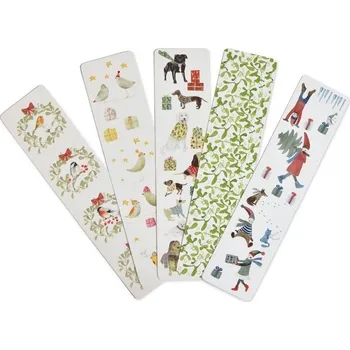 Doplněk ke knize Záložky Vánoční, 5 ks, 50x210 mm