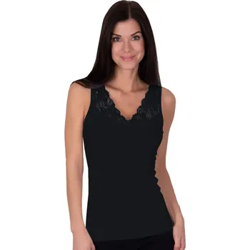 Dámská košilka 1027 RISVEGLIA Barva/Velikost: černá / S/M