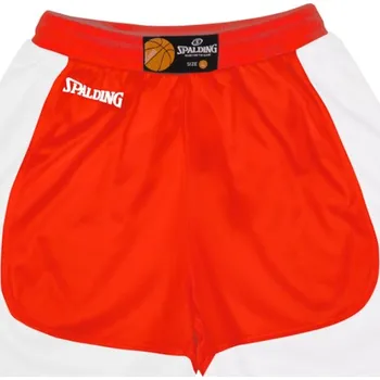Pánské kraťasy Šortky Spalding Hustle Shorts 40221108-redwhite Velikost M