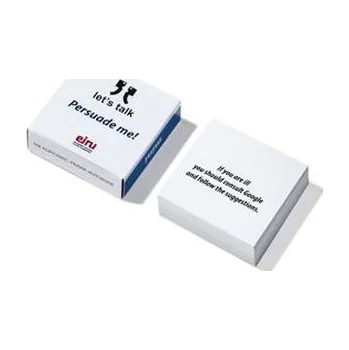 Cizí jazyk Karty Konwersacyjne - Let's talk mini - PERSUADE ME!