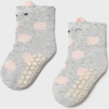 Ponožky protiskluzové Mayoral dívčí - vel. 6m,12m,18m - 68 (4-6 měs.)