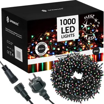 Springos CL1009 světelný řetěz 81,5 m…