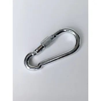 Jištění Hasičská karabina s pojistkou 5x50mm