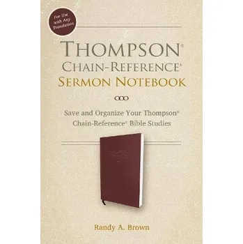 Cizojazyčná kniha Thompson Chain-Reference Sermon Notebook - Brown, Randy A.