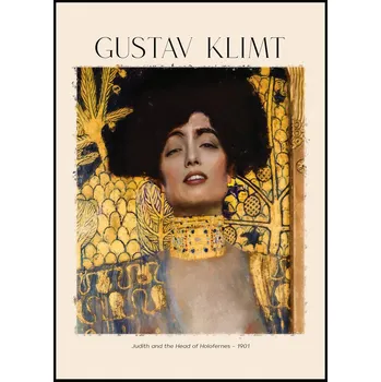 Plakát Jen tak z lásky Gustav Klimt - Judith Rozměr plakátu: A4 (21 x 29,7 cm)