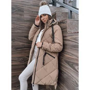 Dámská parka Dámská bunda oversize MELODY béžová
