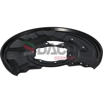 Brzdový systém Ochranný plech proti rozstřikování, brzdový kotouč DACO 612319