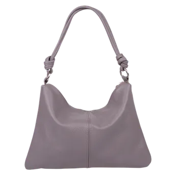 Kabelka NovaKabelka.cz Kožená italská kabelka Giuseppina Grigia