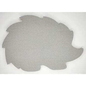 Pěnový ježek světle šedý EVA Toyformat - Malý Génius jezek_svs