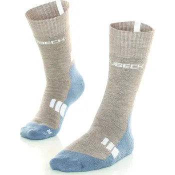 Dámské ponožky BRUBECK DÁMSKÉ TREKINGOVÉ PONOŽKY SC5002W Barva: Béžová, Velikost: M