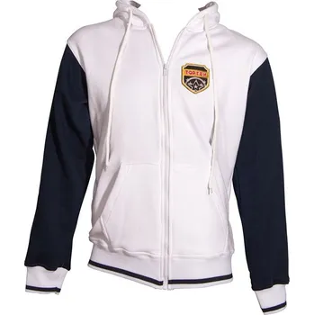 Pánská mikina Mikina s kapucí Top Ten Coat of Arms - bílá/modrá, 19111-16 XS