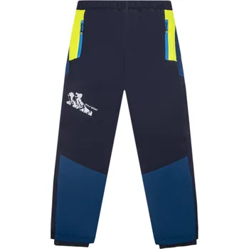 Chlapecké kalhoty Chlapecké šusťákové kalhoty, zateplené - Wolf B2273, tmavě modrá/ petrol Barva: Modrá tmavě, Velikost: 116