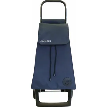 ROLSER Nákupní taška BABY MF JOY-1800 na kolečkách, tm. modrá