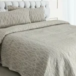 Přehoz na postel Maré béžová 240x260cm - dvoulůžko 240x260