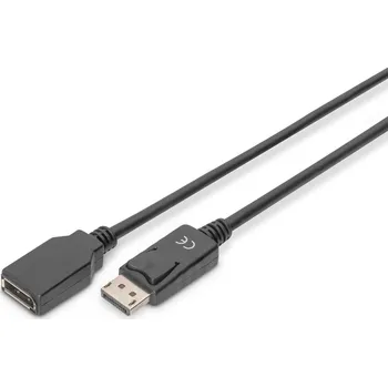 Video kabel Digitus AK-340200-020-S DisplayPort kabel 2 m Černá