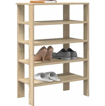 Botník Botník dub sonoma 61x32x87,5 cm kompozitní dřevo Hnědá 859853