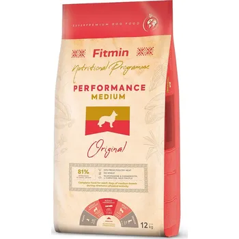 Krmivo pro psa Fitmin dog medium performance - 12 kg + Dárek k objednávce Varianta granulí: 2x 12kg + Dáreček k objednávce