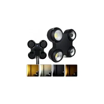 Voděodolný LED blinder 4 eyes, bílá+teplá bílá, 400 W, DMX, IP65, 16-bit stmívání