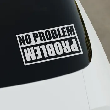 Samolepicí dekorace na vozidlo Samolepka No Problem/Problem - 12x6