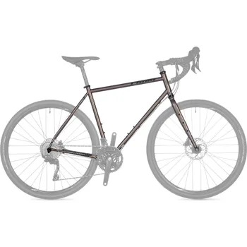 rám kola AUTHOR Rám+vidlice Ronin stříbrná, vel. 50