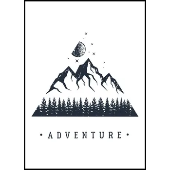 Plakát Jen tak z lásky Plakát Adventure Rozměr plakátu: A4 (21 x 29,7 cm)