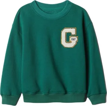 Chlapecká mikina Dětská mikina GAP BABY 2Y Zelená, Bílá