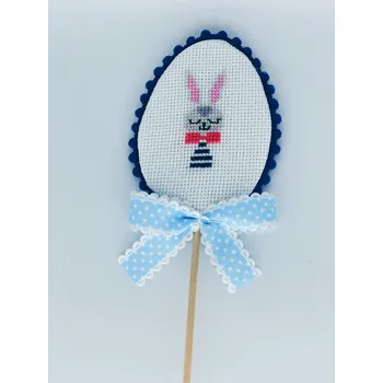 Velikonoční dekorace BRIMOON Velikonoční zápich zajíček Barva: Modrá