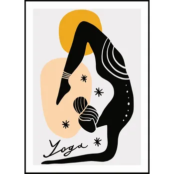 Plakát Jen tak z lásky Plakát Jóga Škorpion Rozměr plakátu: A4 (21 x 29,7 cm)