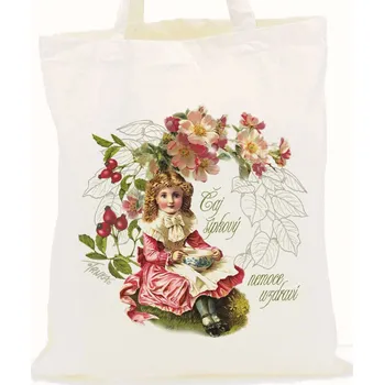 Plátěná nákupní taška, Čaj šípkový DOPRODEJ